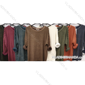 Langärmlige Tunika für Damen (S/M/L EINHEITSGRÖSSE) ITALIAN FASHION IMPLI242025