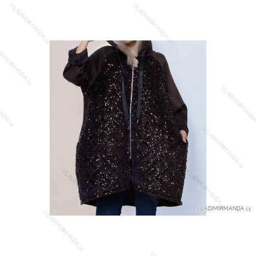 Elegante Hose mit Gürtel 3/4 kurz Damen (S/M/L Einheitsgröße) ITALIAN FASHION IMPLI257048