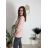 Langarmjacke (Einheitsgröße) ITALIAN MODA IMC17324 Rose alte Rose S