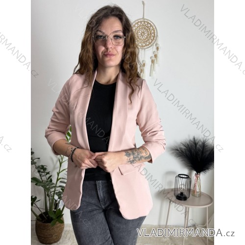 Langarmjacke (Einheitsgröße) ITALIAN MODA IMC17324 Rose alte Rose S
