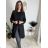 Damen-Langarmjacke (M/L/XL ONE SIZE) ITALIAN FASHION IMC23016