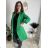 Damen-Langarmjacke (M/L/XL ONE SIZE) ITALIAN FASHION IMC23016