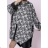 Damen-Tunika mit langen Ärmeln in Übergröße (Einheitsgröße S/M/L) ITALIAN FASHION IMPLI2420508