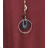 Übergroße Tunika mit Anhänger, lange Ärmel, Damen (S/M/L ONE SIZE) ITALIAN FASHION IMPLI2521503