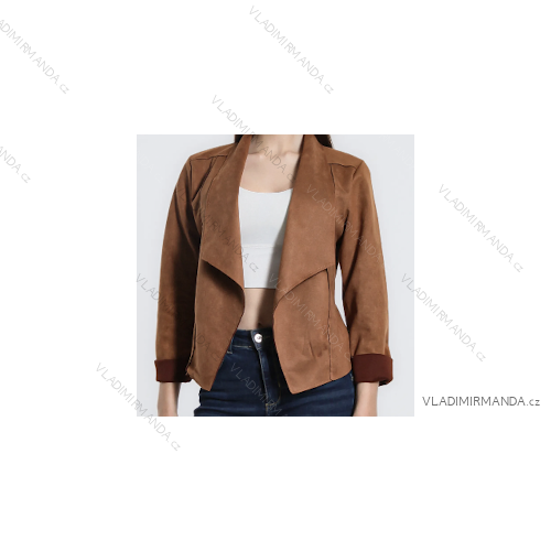 Damen-Oversize-Langarm-Hemd mit verlängerten Ärmeln (S/M ONE SIZE) ITALIAN FASHION IMPLI2234690