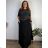 Übergroßer gestrickter Langarmpullover für Damen (S/M EINHEITSGRÖSSE) ITALIAN FASHION IMSN2416125