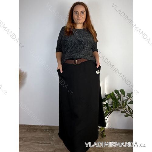 Übergroßer gestrickter Langarmpullover für Damen (S/M EINHEITSGRÖSSE) ITALIAN FASHION IMSN2416125
