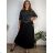 Übergroßer gestrickter Langarmpullover für Damen (S/M EINHEITSGRÖSSE) ITALIAN FASHION IMSN2416125