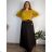 Übergroßer gestrickter Langarmpullover für Damen (S/M EINHEITSGRÖSSE) ITALIAN FASHION IMSN2416125