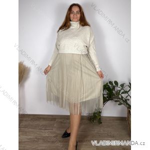 Ärmellose Jacke mit langen Ärmeln (uni sl) ITALIENISCHE Mode IMC17326