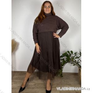 Ärmellose Jacke mit langen Ärmeln (uni sl) ITALIENISCHE Mode IMC17326