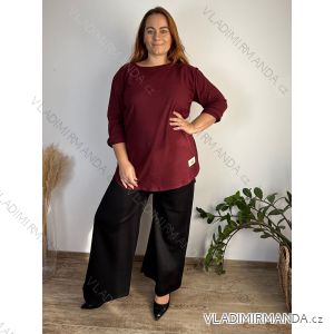Langer Faltenrock für Damen mit Gürtel (S/M/L ONE SIZE) ITALIAN FASHION IMC25333
