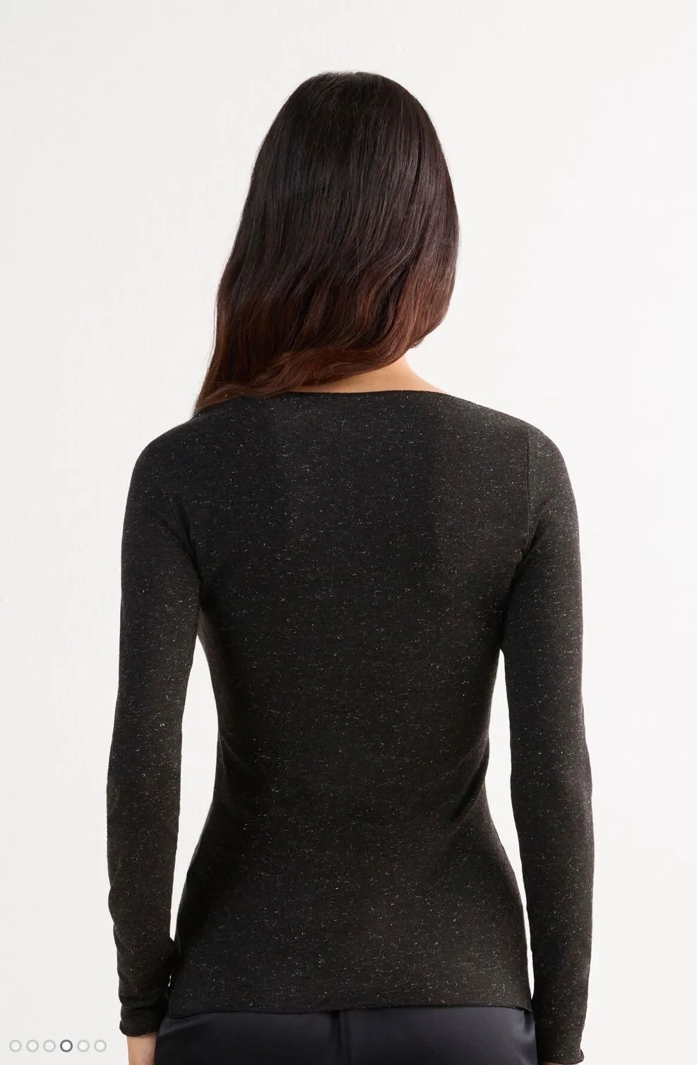 Langarm-Tunika für Damen (S/M/L Einheitsgröße) ITALIAN FASHION IMPLP2412020060