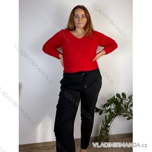 Damen-Stretchhose in Übergröße (48/50/52 Einheitsgröße) ITALIAN FASHION IM424639