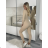 Icecool Kurzarm-Damentunika (XS/S/M ONE SIZE) ITALIAN FASHION IMM25M6543 XS/S/M beige