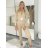 Icecool Kurzarm-Damentunika (XS/S/M ONE SIZE) ITALIAN FASHION IMM25M6543 XS/S/M beige
