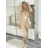 Icecool Kurzarm-Damentunika (XS/S/M ONE SIZE) ITALIAN FASHION IMM25M6543 XS/S/M beige
