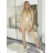 Icecool Kurzarm-Damentunika (XS/S/M ONE SIZE) ITALIAN FASHION IMM25M6543 XS/S/M beige
