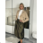 Damen Warmes Langarmkleid (L / XL ONE SIZE) ITALIAN FASHION IM421MIA
