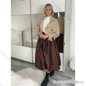 Damen Warmes Langarmkleid (L / XL ONE SIZE) ITALIAN FASHION IM421MIA