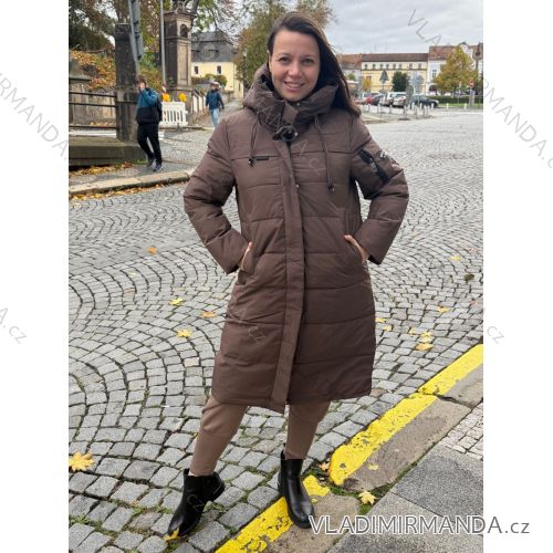 Damen Winterjacke in Übergröße (S-2XL, 3XL-7XL) SKORP PMWSK25 L braun