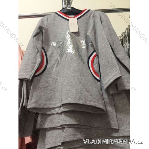 T-Shirt langärmliges jugendlich Mädchen (4-14 Jahre) ITALIENISCHES MLADA Móda IMM35283
