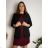 Set elegante Jacke Langarm und Hose Damen (S / M ONE SIZE) ITALIAN FASHION IMM211392 44 schwarz