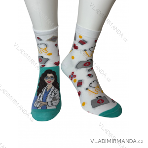 Happy Doctor Damensocken (35-37,38-40) POLISH FASHION DPP23DOKTORKA