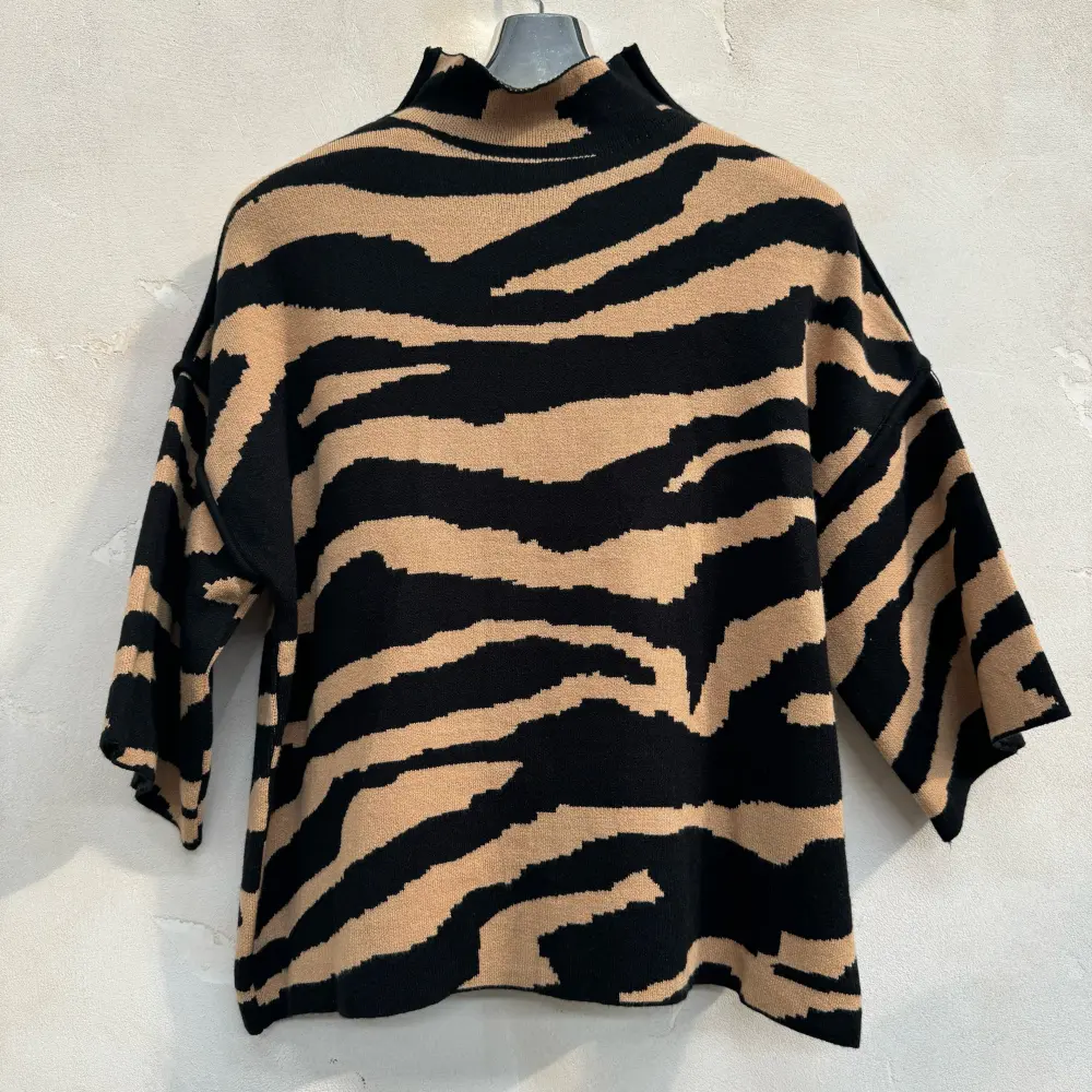 Ärmellose Jacke mit langen Ärmeln (uni sl) ITALIENISCHE Mode IMC17326