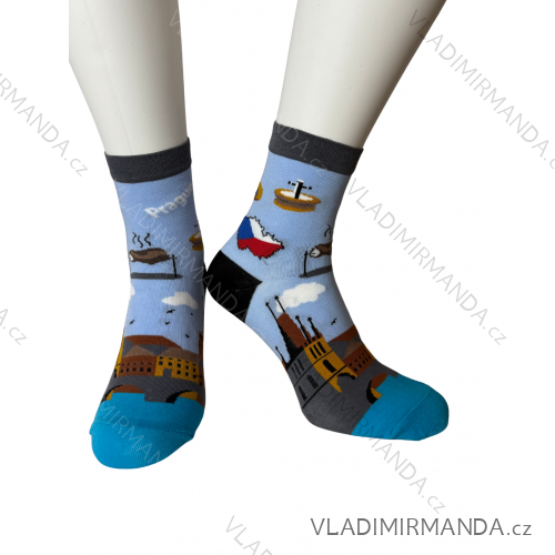 Ponožky veselé  pánské (42-46) POLSKÁ MÓDA DPP21299 Farbe siehe Foto 44-46