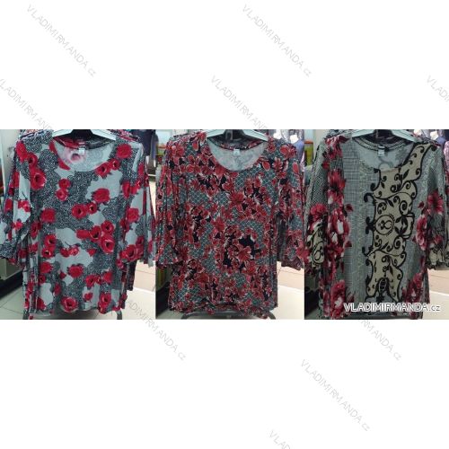 T-Shirt Kurzarm Damen Übergröße (L-4xl) CLASSIC POLSKá Fashion PM11748