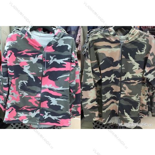 Sweatshirt Langarmjacke weiblich (xl-3xl) POLSKá Fashion PM117057