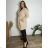 Langer Faltenrock für Damen mit Gürtel (S/M/L ONE SIZE) ITALIAN FASHION IMC25333