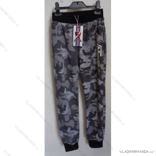 Tepláky slabý maskáč dospívající chlapec (134-164) AKTIVER SPORT HZ-63-93
