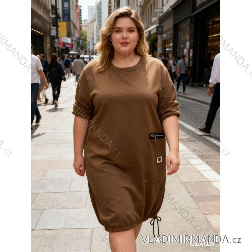 Übergroße Stretch-Jogginghose für Damen (50/52 EINHEITSGRÖSSE) ITALIAN FASHION IM425016