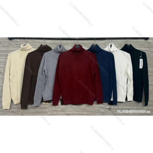 Damen-Strickpullover mit langen Ärmeln (Einheitsgröße S/M) ITALIAN FASHION IMWDT23005