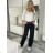 Damenjeans mit weitem Bein, lang, übergroß (38-48) GOODIES GOD253848