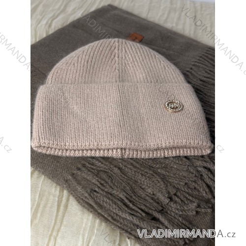 Damen Wintermütze mit Bommel (EINHEITSGRÖSSE) TandN PVE25002/DUR EINHEITSGRÖSSE beige