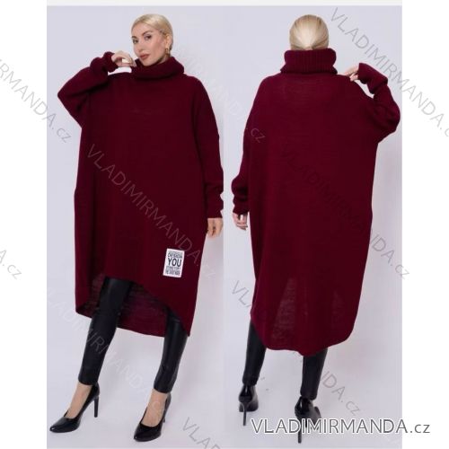 Elegantes Damen-Partykleid mit langen Ärmeln (S/M ONE SIZE) ITALIAN FASHION IM322282