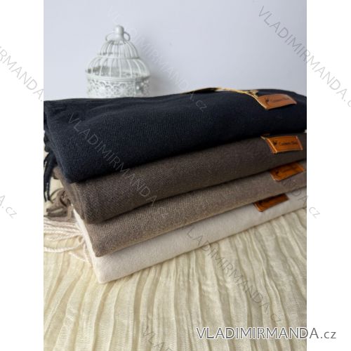 Langer langer Kaschmirschal für Frauen (uni w.72, d.190) PVB25002