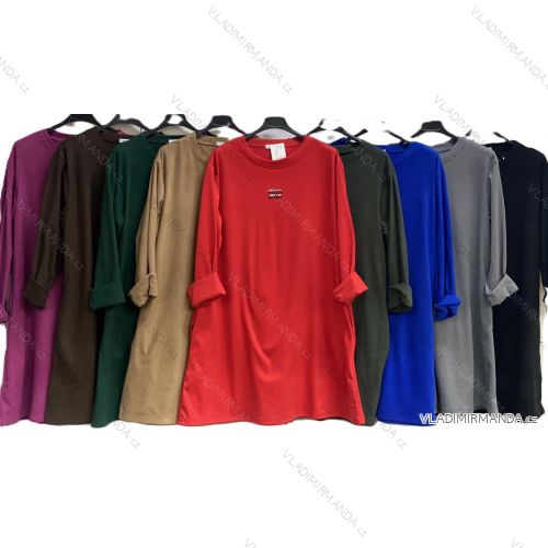 Ärmellose Jacke mit langen Ärmeln (uni sl) ITALIENISCHE Mode IMC17326