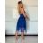 Trägerloses kurzes Partykleid für Damen (Einheitsgröße S/M) ITALIAN FASHION IMPSH235381 -   růžová starorůžová -   S / M