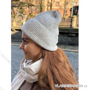 Damen Wintermütze mit Bommel (EINHEITSGRÖSSE) POLISH FASHION IM825ZITA