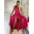 Elegantes Hemd Langarm Damen Kleid (S / M ONE SIZE) ITALIAN FASHION IMWY21734
