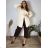 Jacke dünne lange Ärmel Frauen (UNI XS-M) ITALIENISCHE MODE IM120049 50/52/54 Wein