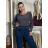 Eleganter Icecool-Overall für Damen (M/L, XL/XXL) AINUOSI ITALIAN FASHION IMB232785