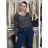 Eleganter Icecool-Overall für Damen (M/L, XL/XXL) AINUOSI ITALIAN FASHION IMB232785