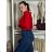 Eleganter Icecool-Overall für Damen (M/L, XL/XXL) AINUOSI ITALIAN FASHION IMB232785