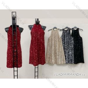 Kurzes, ärmelloses Icecool-Sommerkleid für Damen (S/M EINHEITSGRÖSSE) ITALIAN FASHION IMM23177