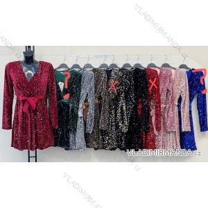 Kurzes, ärmelloses Icecool-Sommerkleid für Damen (S/M EINHEITSGRÖSSE) ITALIAN FASHION IMM23177